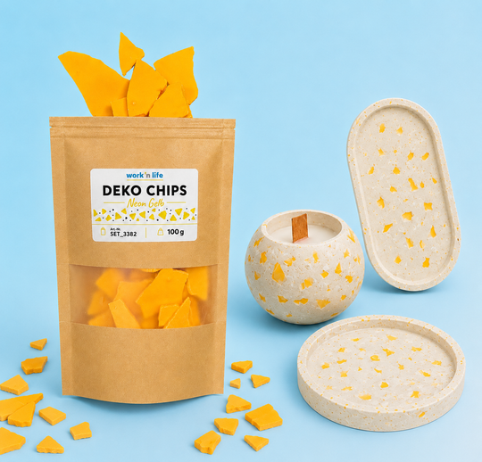 Deko Chips für Gießpulver 100 g