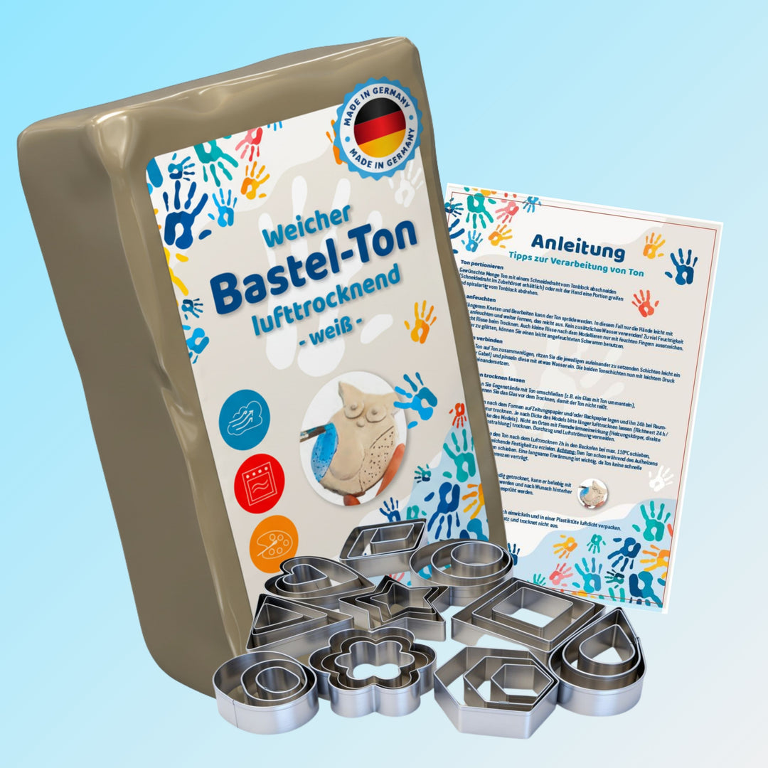 Bastelton Starterset mit Ausstechformen Basis