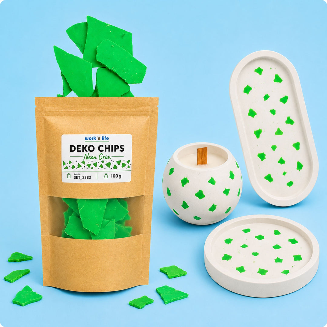 Deko Chips für Gießpulver 100 g