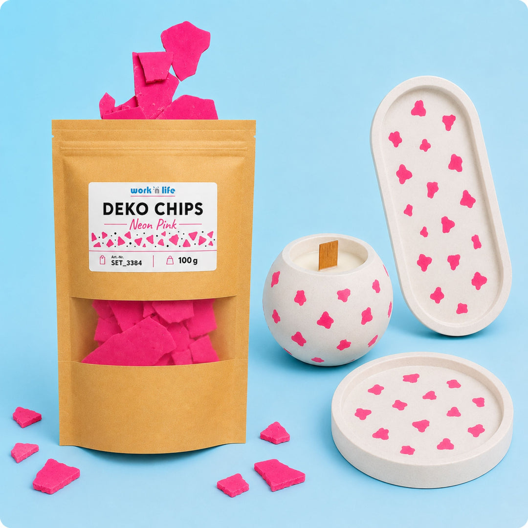 Deko Chips für Gießpulver 100 g